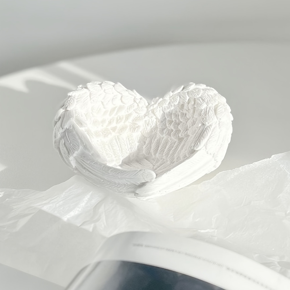 แม่พิมพ์ซิลิโคนรูปหัวใจปีกนางฟ - Resin Art Heart บทวิจารณ์และราคา