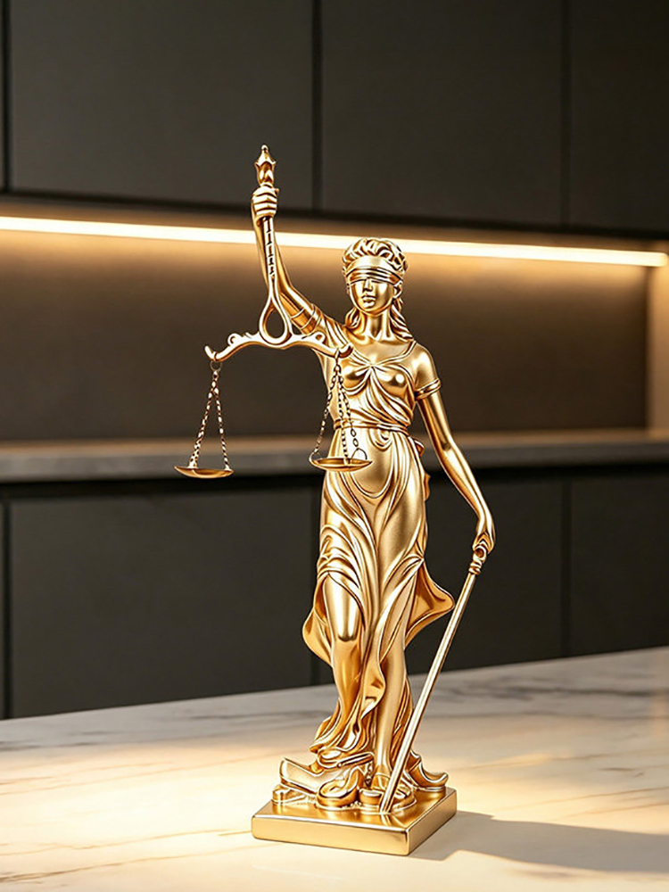 รูปปั้นทองคำหรูหราแห่งความยุติ - Resin Art Anniversary Gift บทวิจารณ์และราคา