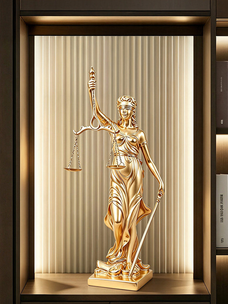 รูปปั้นทองคำหรูหราแห่งความยุติ - Resin Art Anniversary Gift บทวิจารณ์และราคา