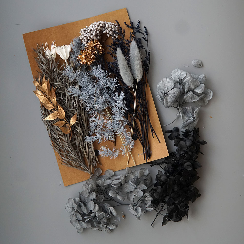 1 แพ็คพืชประดิษฐ์แห้งดอกไม้จริ - Dried Flower Pressed บทวิจารณ์และราคา