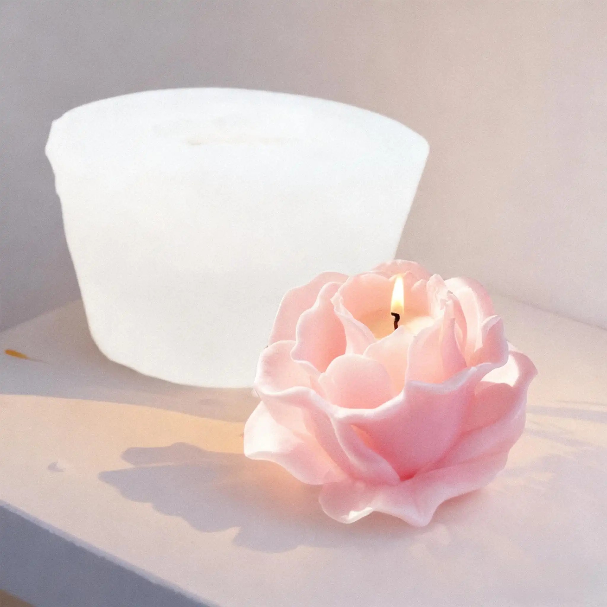 แม่พิมพ์ซิลิโคนรูปดอกกุหลาบ 3  - Resin Art Rose Petals บทวิจารณ์และราคา