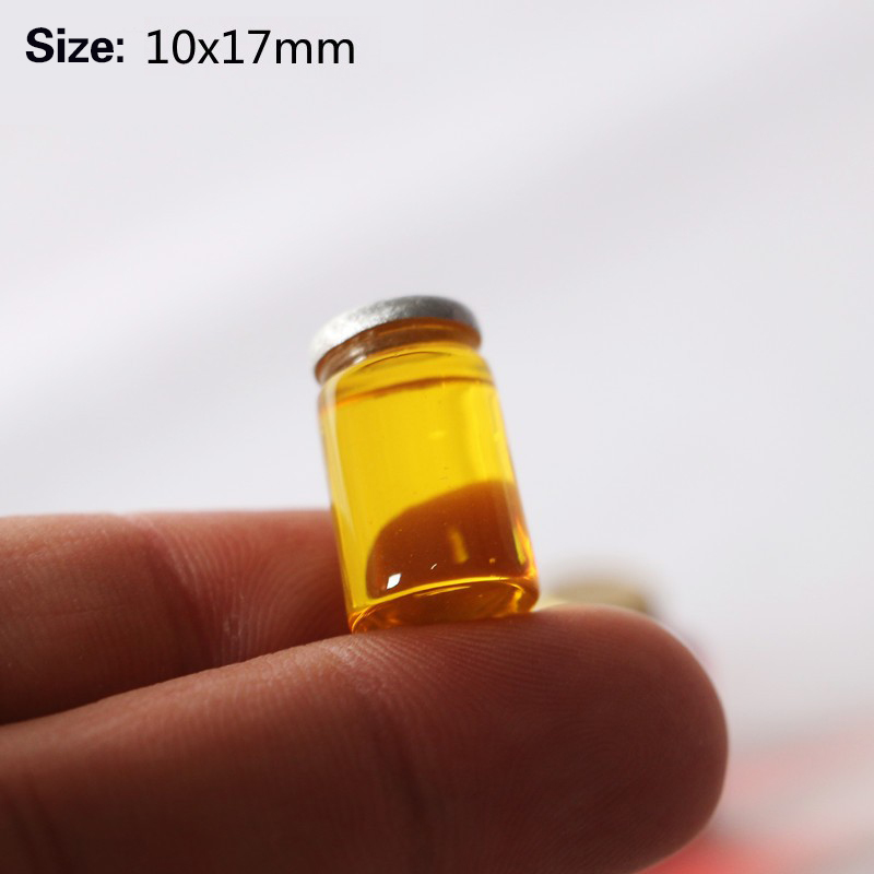 10 ชิ้นจำลองแยมสตรอเบอร์รี่เรซ - Resin Art Bottle บทวิจารณ์และราคา