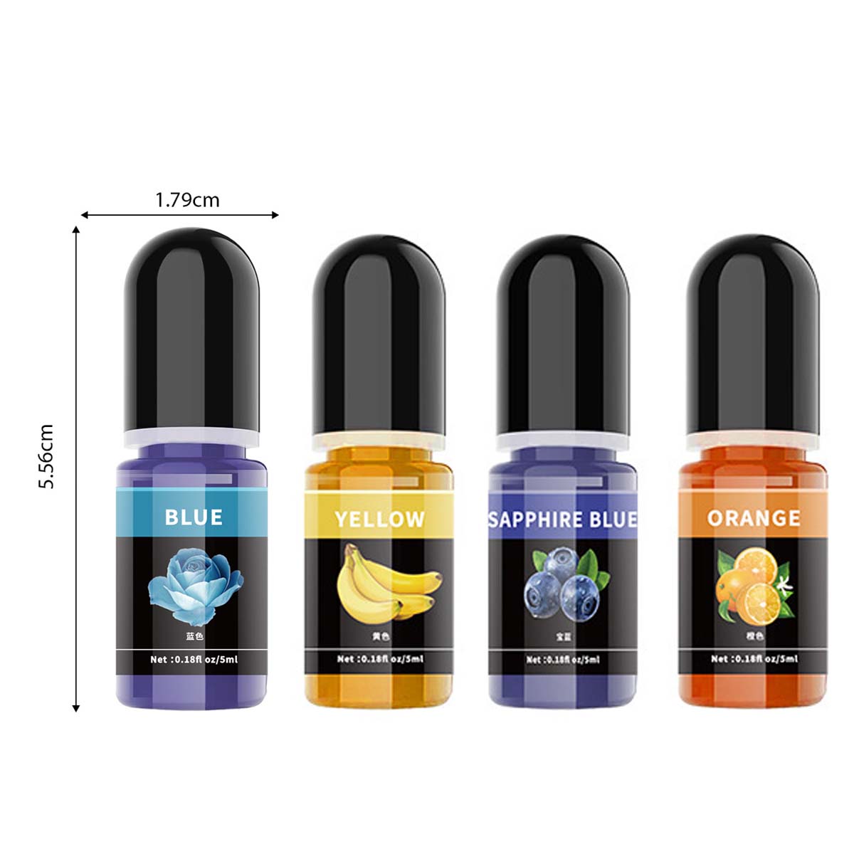 5 ml/ขวดอีพ็อกซี่เรซิ่นPigment - Resin Art Bottle บทวิจารณ์และราคา