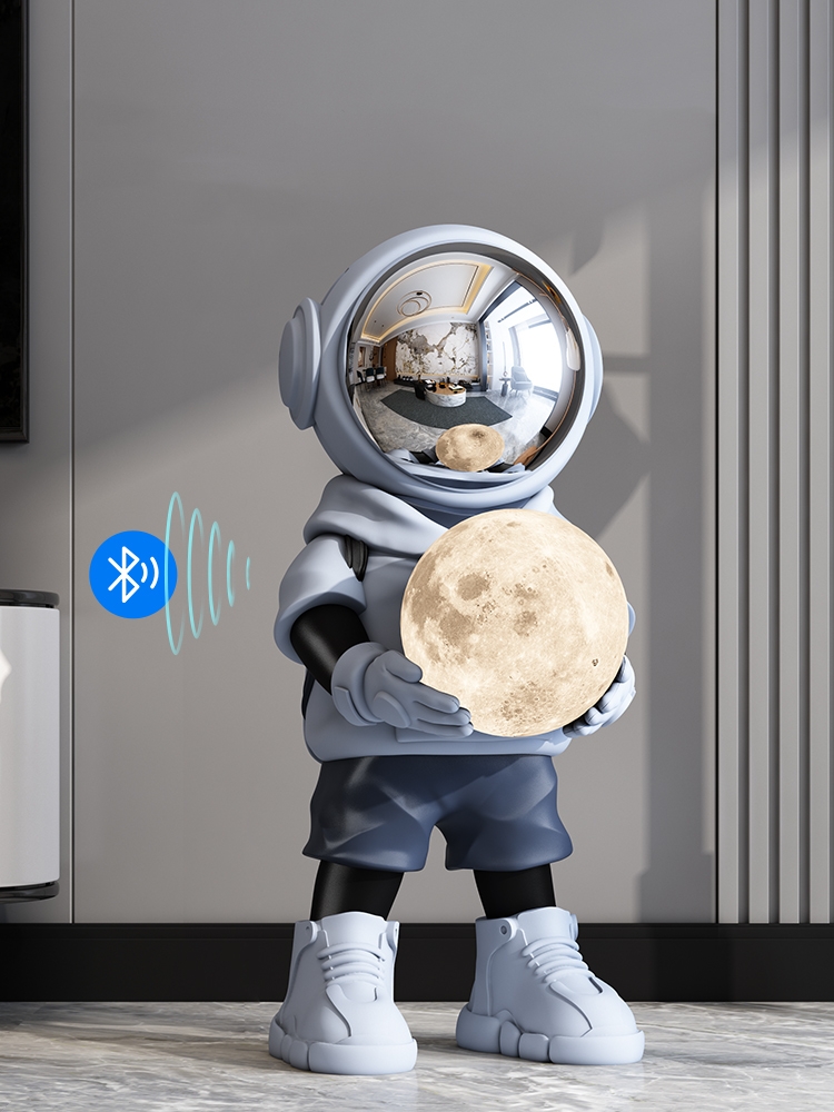 รูปปั้นนักบินอวกาศบลูทูธในการต - Resin Art Floor บทวิจารณ์และราคา