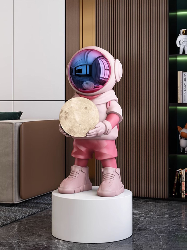 รูปปั้นนักบินอวกาศบลูทูธในการต - Resin Art Floor บทวิจารณ์และราคา
