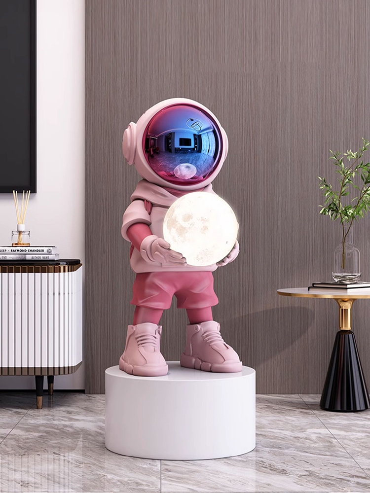 รูปปั้นนักบินอวกาศบลูทูธในการต - Resin Art Floor บทวิจารณ์และราคา