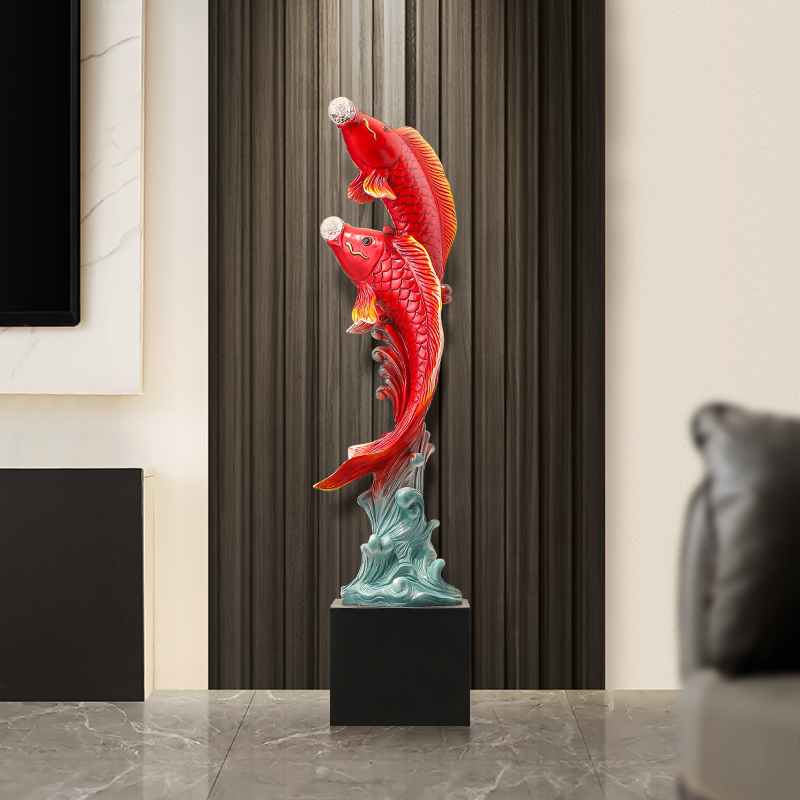 ห้ารสประติมากรรมปลา,รูปปั้นเรซ - Resin Art Floor บทวิจารณ์และราคา