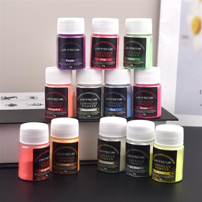 ผงเรืองแสง 20 กรัม/ขวด สำหรับเ - Resin Art Bottle บทวิจารณ์และราคา