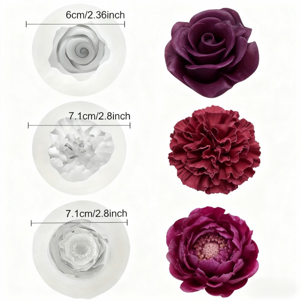 แม่พิมพ์ซิลิโคนรูปดอกกุหลาบ ดอ - Resin Art Rose Petals บทวิจารณ์และราคา