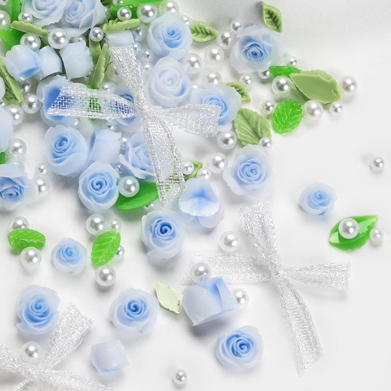 ชาร์มตกแต่งเล็บ 3 มิติ ลายดอกค - Resin Art Rose Petals บทวิจารณ์และราคา